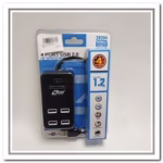 محور USB 4 منافذ من ماركة Zero، تصميم أنيق وسهل الاستخدام، مثالي لتوصيل أجهزة متعددة، سرعة في نقل البيانات لأداء ممتاز. البتول ستور