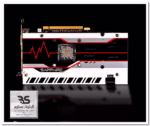 بطاقة رسومات VGA Card Rx 570 8Gb DDR5 من سافير بتصميم أنيق وأسود مع تفاصيل حمراء. مثالية لأداء قوي في الألعاب. البتول ستور