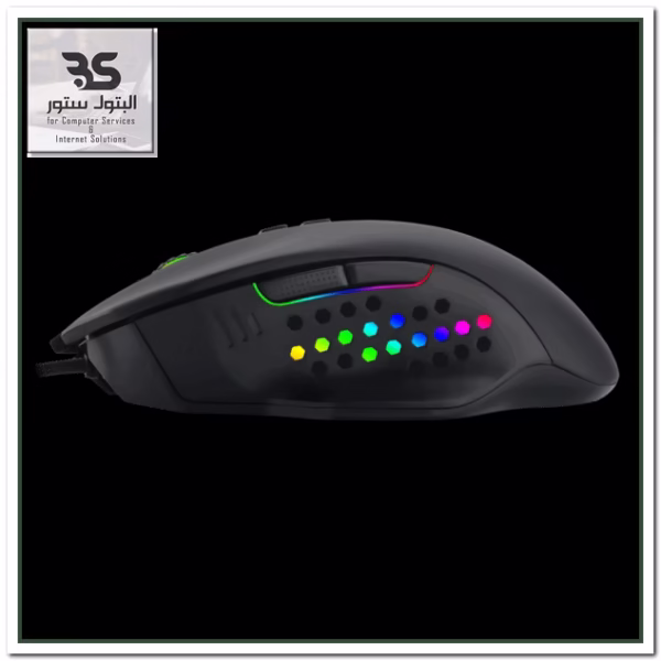 ماوس الألعاب T-DAGGER T-TGM302 بتصميم عصري وأضواء LED ملونة مثالية لجلسات الألعاب الممتعة. تجربة رائعة للمحترفين والهواة. البتول ستور