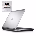 كمبيوتر محمول Dell Latitude E6440 i5 مفتوح بزاوية، خلفية بسيطة، مثالي للعمل والدراسة. تصميم أنيق وقوة أداء عالية. البتول ستور