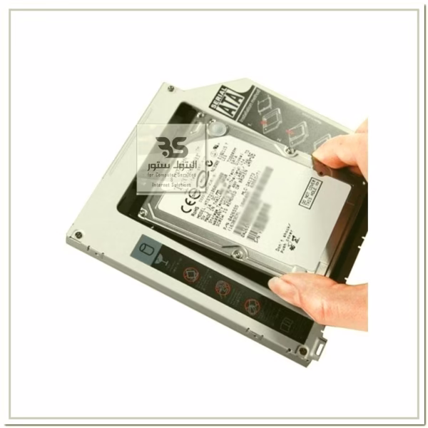 تركيب SSD/HDD Caddy 12.7mm بسهولة لأداء محسن في الكمبيوتر المحمول. مثالي لزيادة السعة التخزينية. البتول ستور
