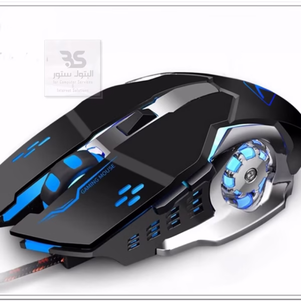 ماوس ألعاب بتوصيل USB وتصميم مدهش بإضاءة RGB، موديل G3، مثالي لمحبي الألعاب الذين يبحثون عن أداء وجودة عالية. البتول ستور