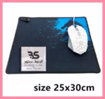 ماوس باد مميز بحجم 25*30 سم، مصمم بلمسة إبداعية مناسبة لأي مكتب. مثالي للألعاب والعمل اليومي. البتول ستور