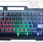 كيبورد Zero 2080 للألعاب مع إضاءة RGB مبهجة، مثالي لجلسات اللعب الطويلة والتجارب التفاعلية الممتعة! البتول ستور