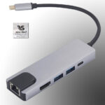 محور USB Type C أنيق ومتعدد الاستخدامات، يوفر لك منافذ متعددة لتسهيل الوصول إلى الأجهزة الأخرى بكل سهولة وراحة. البتول ستور
