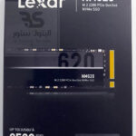 علبة SSD M.2 256GB من LEXAR موديل NM620، توفر سرعة قراءة تصل إلى 3500 ميجابايت/ثانية، مثالية لأداء سريع وأمان موثوق. البتول ستور