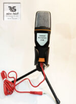 Condenser Microphone Sf-666 black with three arms stand