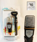 Condenser Microphone Sf-666 black with three arms stand