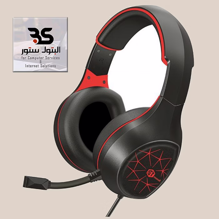 5 سماعة Headphone Gaming ST GM-3502 بتصميم أنيق ومريح، تضمن لك تجربة لعب ممتعة وصوت واضح. مثالية لجلسات الألعاب الطويلة! البتول ستور