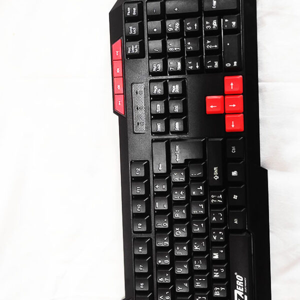 keyboard Zero ZR5806 Wireless Keyboard And Mouse Combo Multimedia 