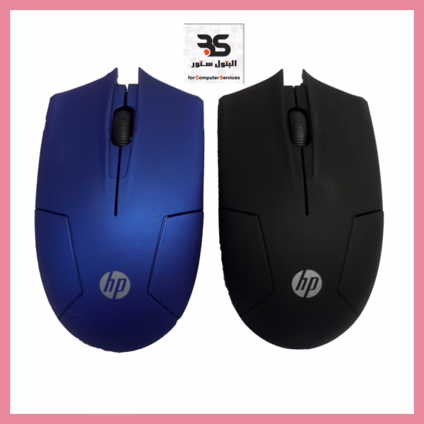 ماوس HP FM 780 PLUS اللاسلكي باللونين الأزرق والأسود، تصميم أنيق وعصري يناسب احتياجاتك اليومية. البتول ستور