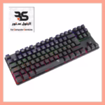 لوحة مفاتيح ميكانيكية للألعاب T-DAGGER Bora T-TGK313 بتصميم جذاب وإضاءة RGB. مثالية لجلسات اللعب الطويلة! البتول ستور