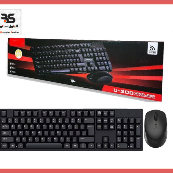 KB+MOUSE WIRELESS UTOPIA U-200