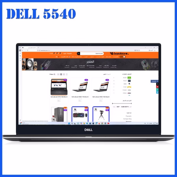 Dell precision 5540 متوفر لدي البتول ستور